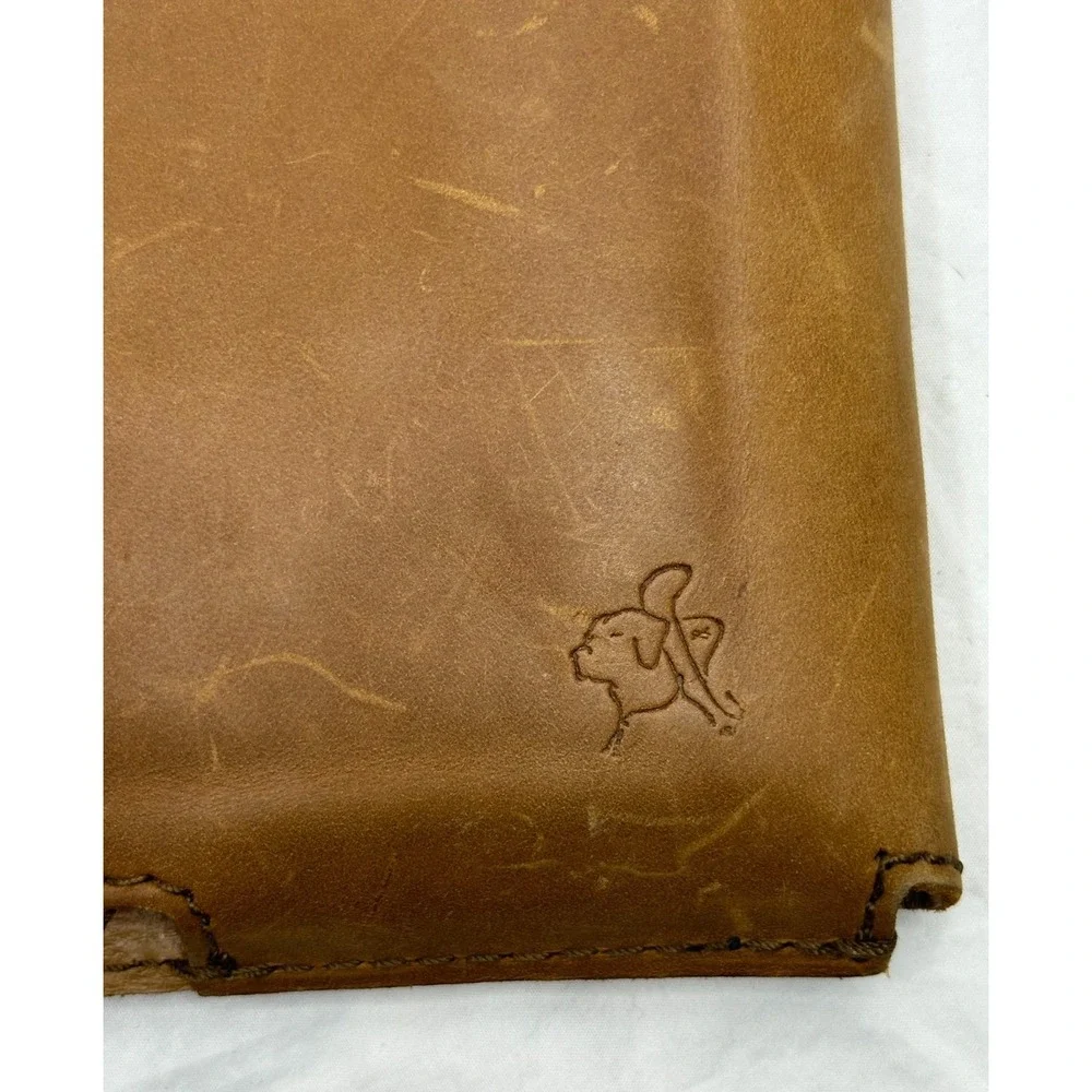 Saddleback Leather Tablet ipad ebook Case 8x10 Chestnut Brown Distressed Durable